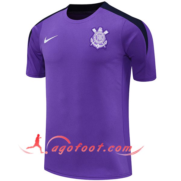 Training T-Shirts Corinthians Pourpre 2025/2026