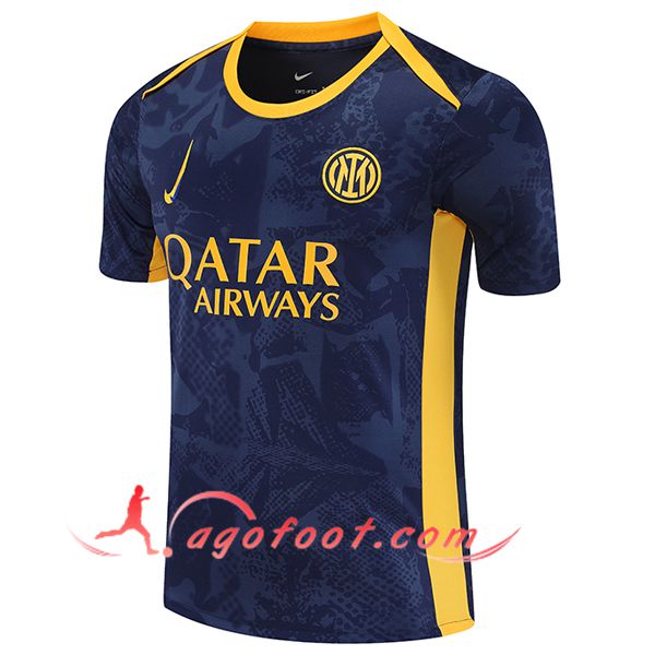 Training T-Shirts Inter Milan Bleu/Jaun 2025/2026