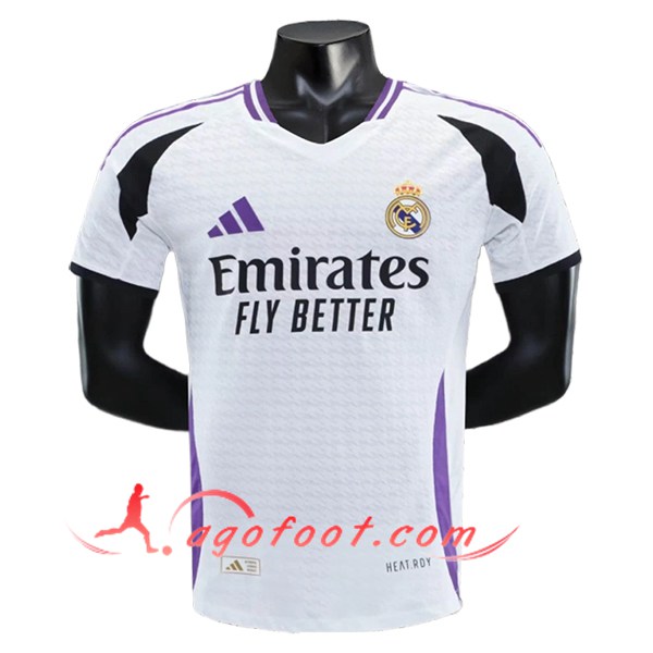Training T-Shirts Real Madrid Blanc/Pourpre 2025/2026