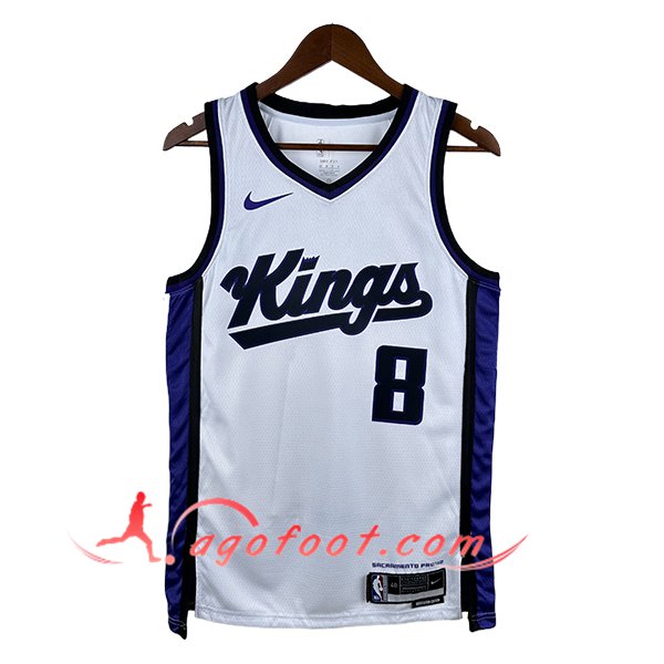 Maillot Sacramento Kings (LAVINE #8) 2025/26 Blanc/Pourpre/Noir