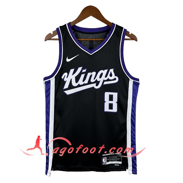Maillot Sacramento Kings (LAVINE #8) 2025/26 Noir/Blanc/Pourpre