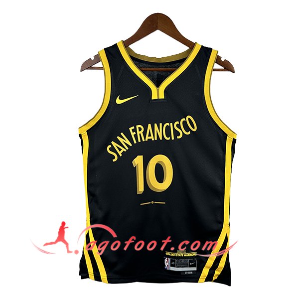 Maillot Golden State Warriors (BUTLER III #10) 2025/26 Noir/Jaune -02