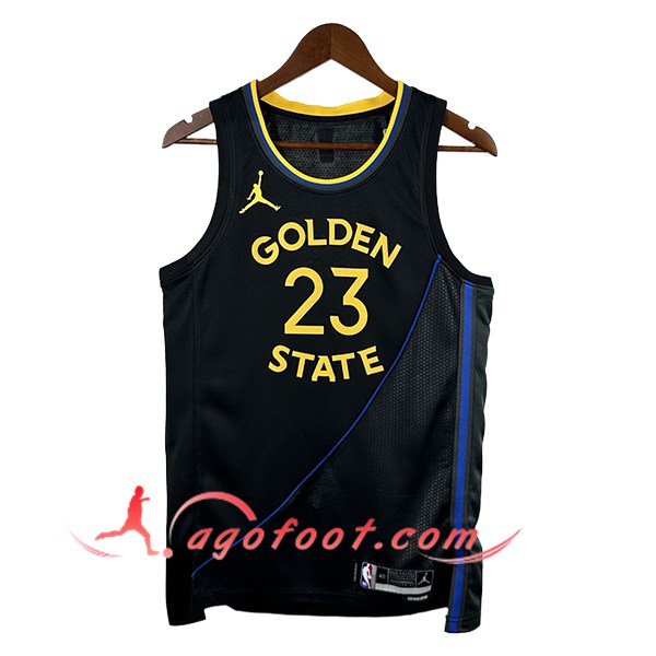 Maillot Golden State Warriors (GREEN #23) 2025/26 Noir