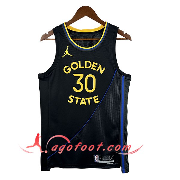 Maillot Golden State Warriors (CURRY III #30) 2025/26 Noir
