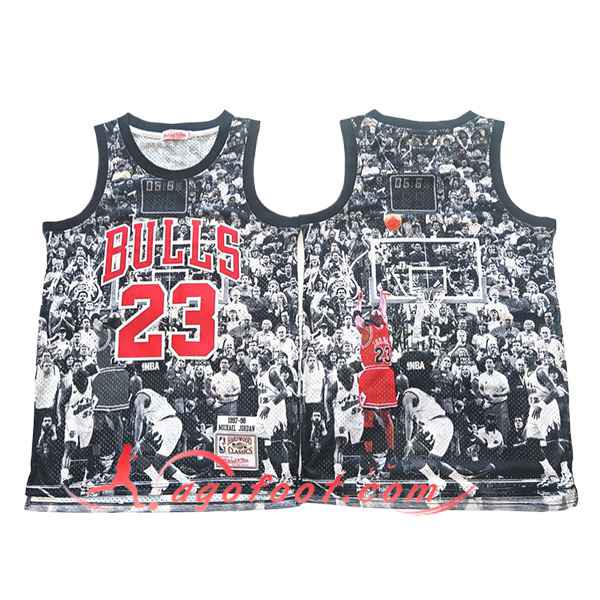 Maillot Chicago Bulls (JORDAN #23) 2025/26 Gris