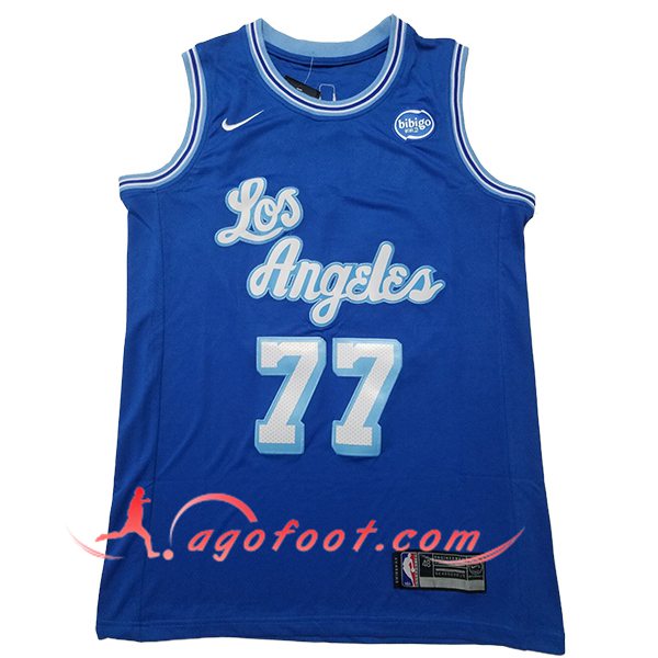 Maillot Los Angeles Lakers (DONCIC #77) 2025/26 Bleu