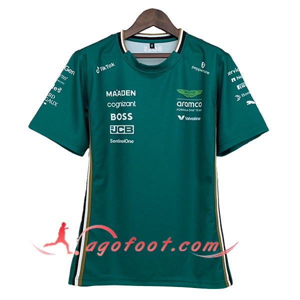 T-Shirt Aston Martin F1 Team Vert 2025