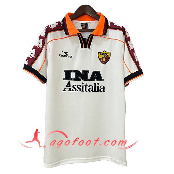 Maillot de Foot AS Rome Retro Exterieur 1998/1999
