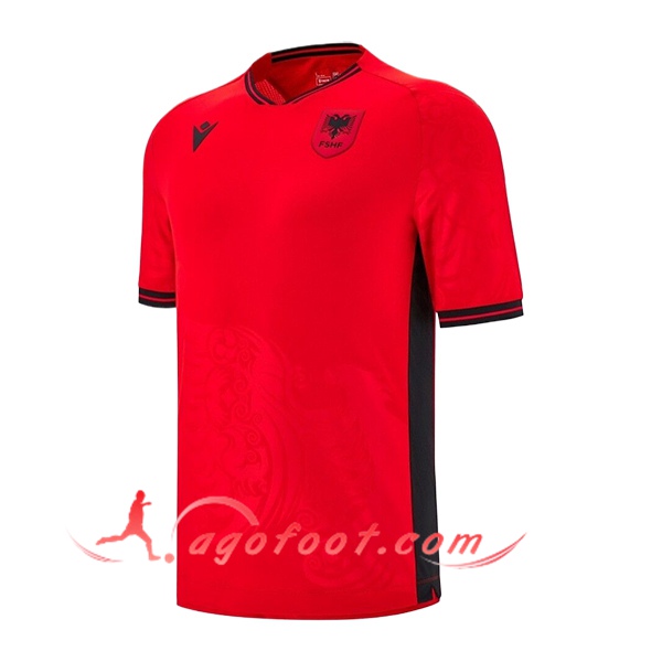 Nouveau Maillot Equipe Foot Albanie Domicile 2025/2026