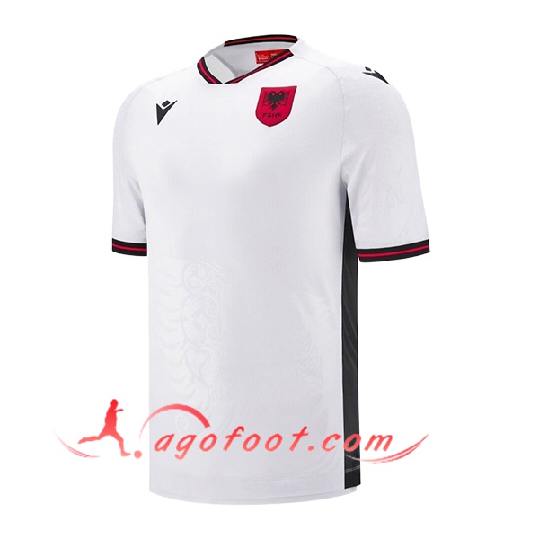 Nouveau Maillot Equipe Foot Albanie Exterieur 2025/2026