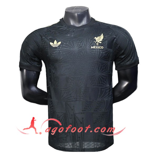 Maillot Equipe Foot Mexique Gold Cup Edition Noir 2025/2026