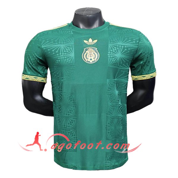 Maillot Equipe Foot Mexique Gold Cup Edition Vert 2025/2026