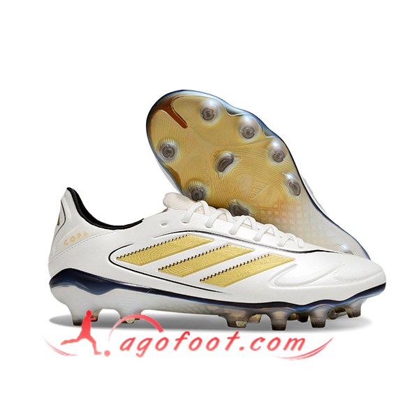 Copa Chaussures de Foot PURE III ELITE FG Blanc/Jaune/Noir