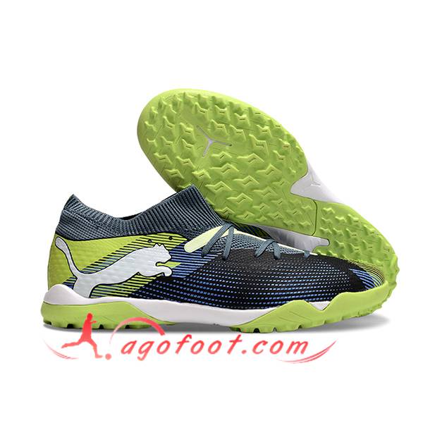 PUMA Chaussures de Foot FUTURE 7 ULTIMATE TF Noir/Vert