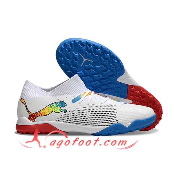 PUMA Chaussures de Foot FUTURE 7 ULTIMATE TF Blanc