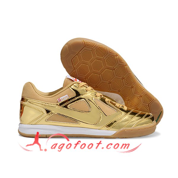 Nike Chaussures de Foot Supreme x Nike SB Gato Jaune