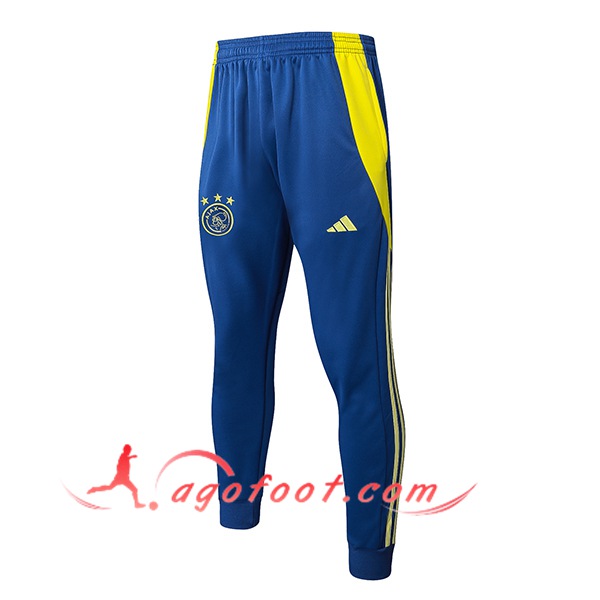 Pantalon Foot Ajax Bleu/Jaune 2025/2026