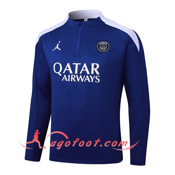 Sweatshirt Training PSG Bleu/Blanc 2025/2026