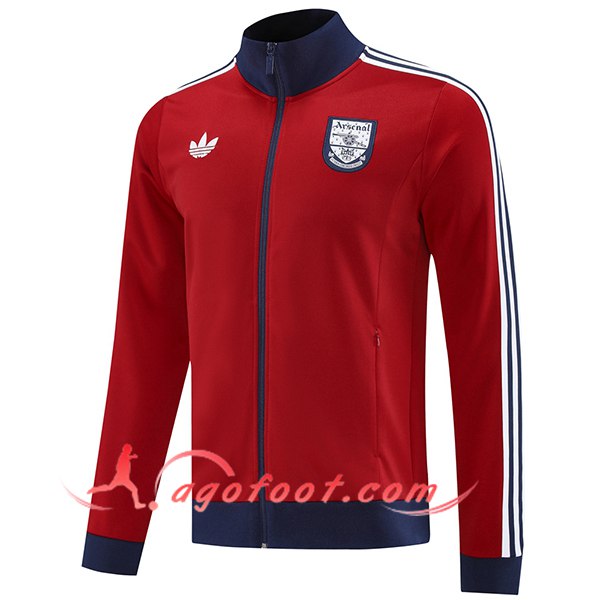 Veste Foot Arsenal Rouge/Bleu 2025/2026