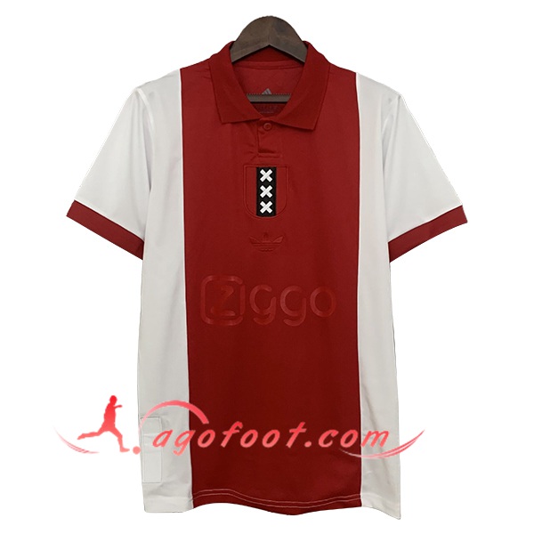 Maillot de Foot Ajax Commemorative Edition Rouge/Blanc 2025/2026