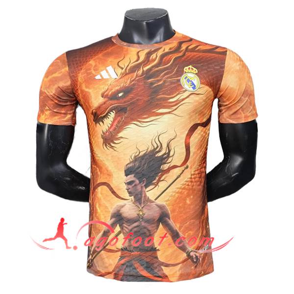 Maillot de Foot Real Madrid Special Edition Orange 2025/2026