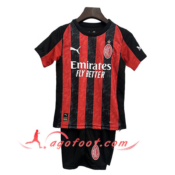Maillot de Foot Milan AC Enfant Domicile 2025/2026