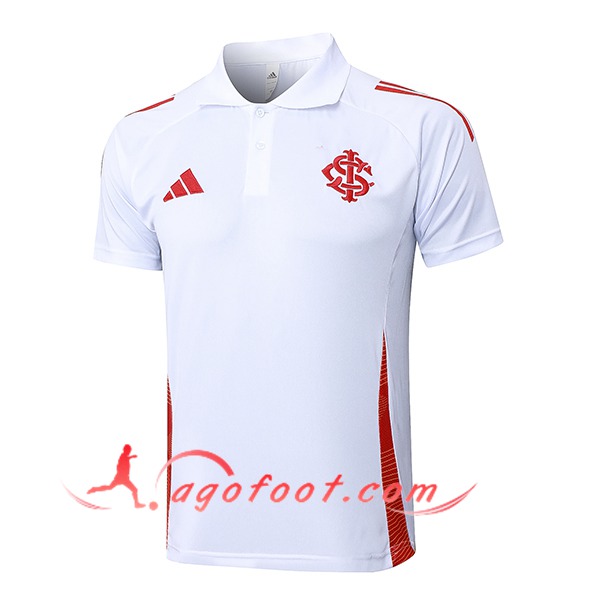 Polo Foot Internacional Blanc/Rouge 2025/2026