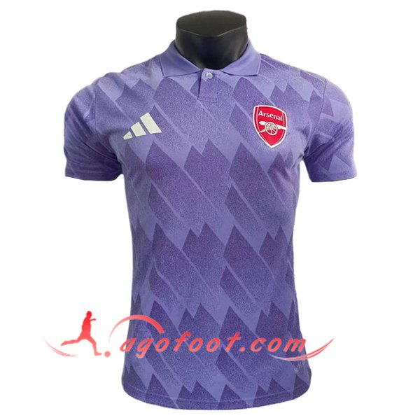 Polo Foot Arsenal Pourpre 2025/2026