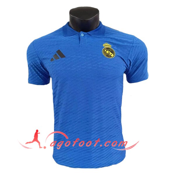 Polo Foot Real Madrid Bleu 2025/2026 -02