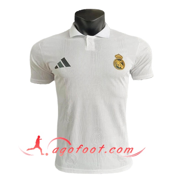 Polo Foot Real Madrid Blanc 2025/2026 -03