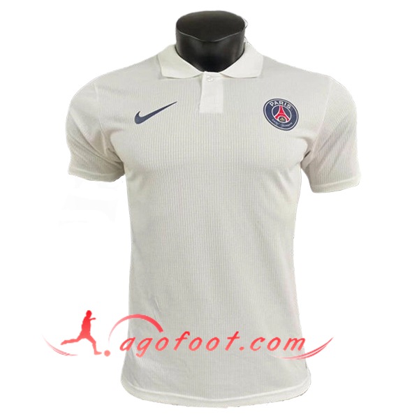 Polo Foot PSG Blanc 2025/2026