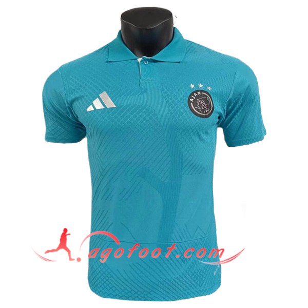 Polo Foot Ajax Bleu 2025/2026