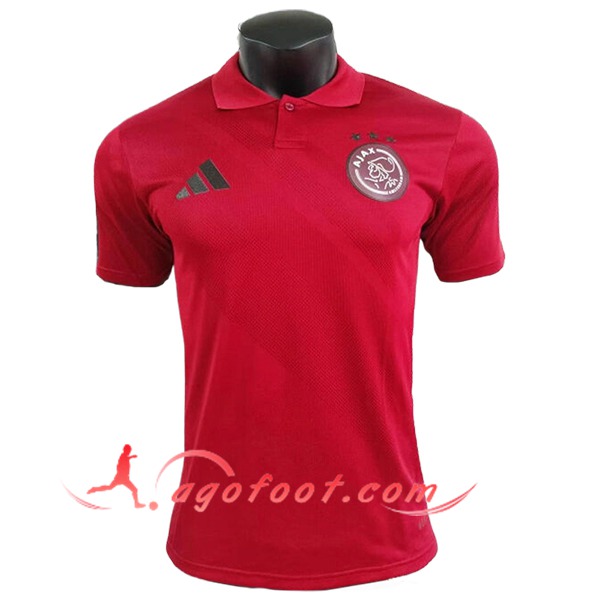 Polo Foot Ajax Rouge 2025/2026