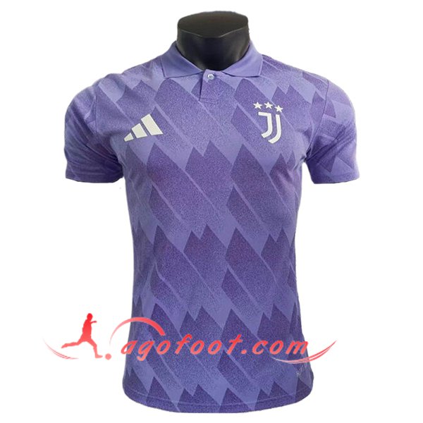Polo Foot Juventus Pourpre 2025/2026 -02