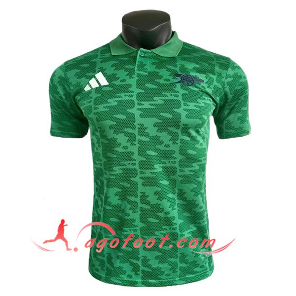 Polo Foot Arsenal Vert 2025/2026