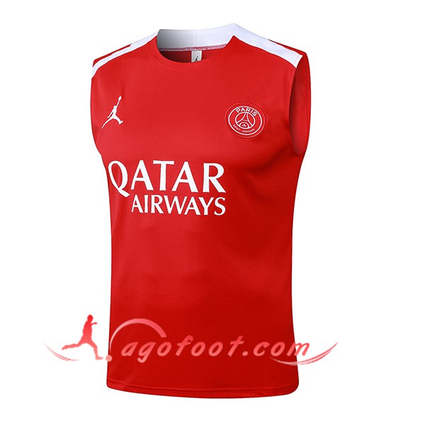 Training Debardeur PSG Rouge 2025/2026