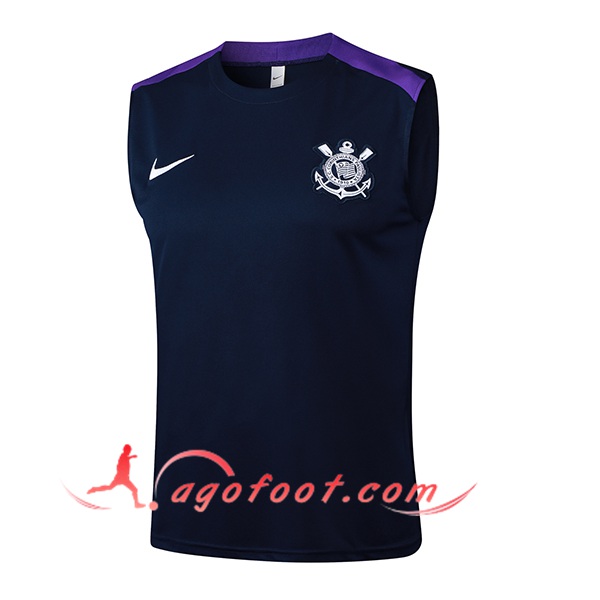 Training Debardeur Corinthians Bleu Royal 2025/2026