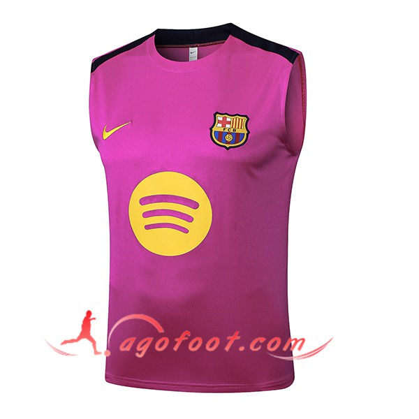 Training Debardeur FC Barcelone Pourpre 2025/2026