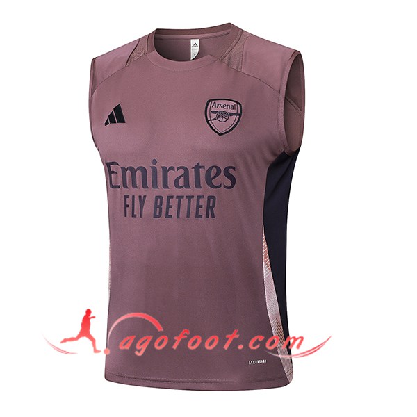 Training Debardeur Arsenal Pourpre/Noir 2025/2026