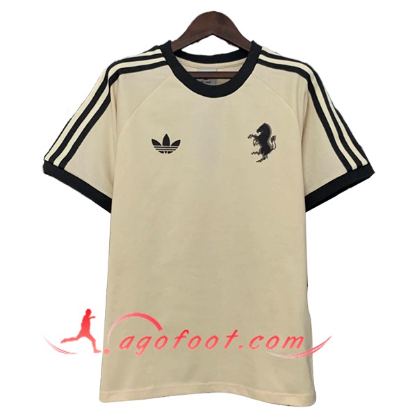 Training T-Shirts Juventus Beige/Noir 2025/2026