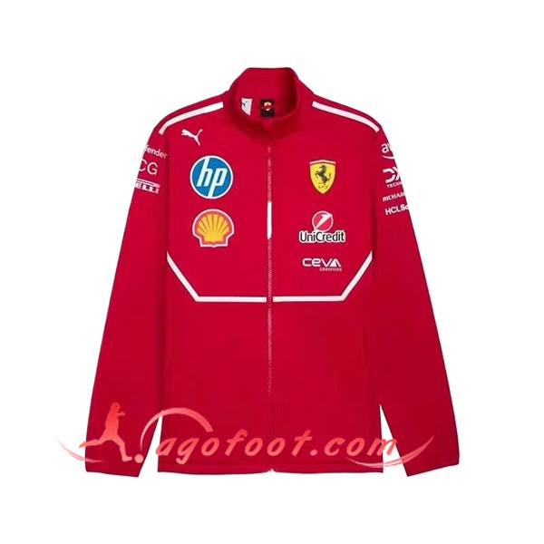 Veste Scuderia Ferrari F1 Team Rouge 2025