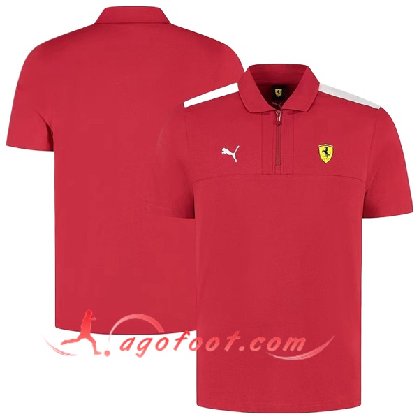 Polo Scuderia Ferrari F1 Team Rouge 2025 -04