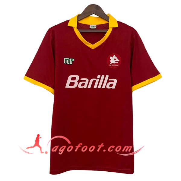 Maillot de Foot AS Rome Retro Domicile 1989/1990