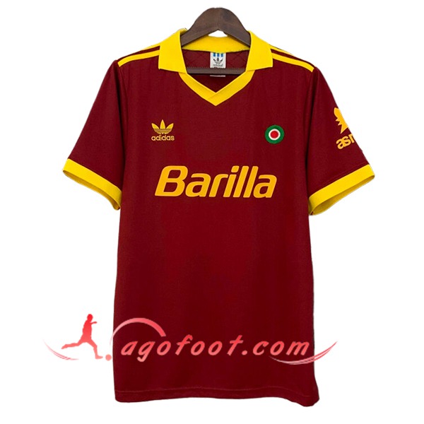 Maillot de Foot AS Rome Retro Domicile 1991/1992