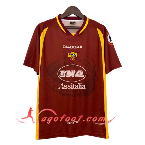 Maillot de Foot AS Rome Retro Domicile 1997/1998