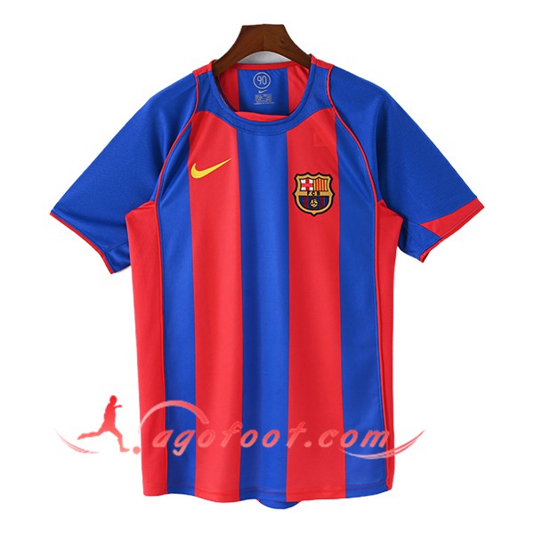 Maillot de Foot FC Barcelone Retro Domicile 2004/2005