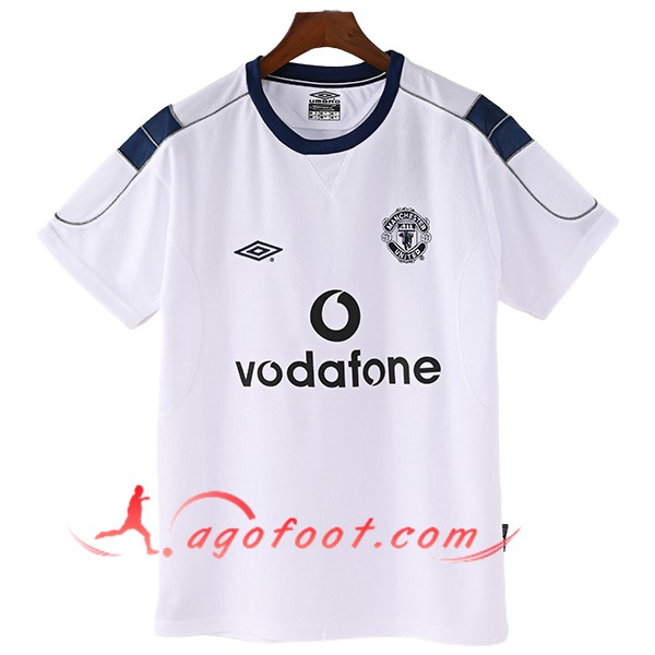 Maillot de Foot Manchester United Retro Exterieur 1999/2000
