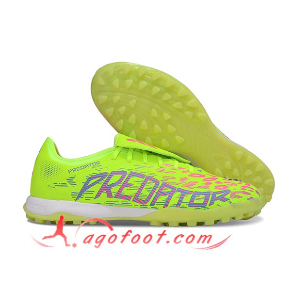 Adidas Chaussures de Foot PREDATOR LEAGUE FT TURF Vert