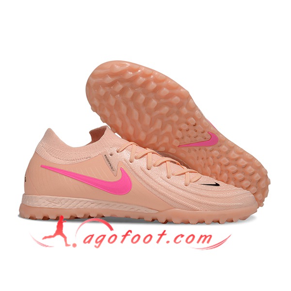 Nike Chaussures de Foot Phantom GX II EliteTF Rose
