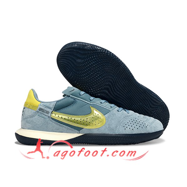 Nike Chaussures de Foot Streetgato Gris/Jaune